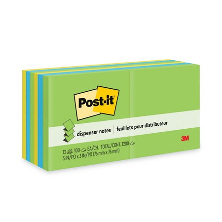 POST-IT Note, 3"x3", 100Sheets, Ultra, PK12 R33012AU